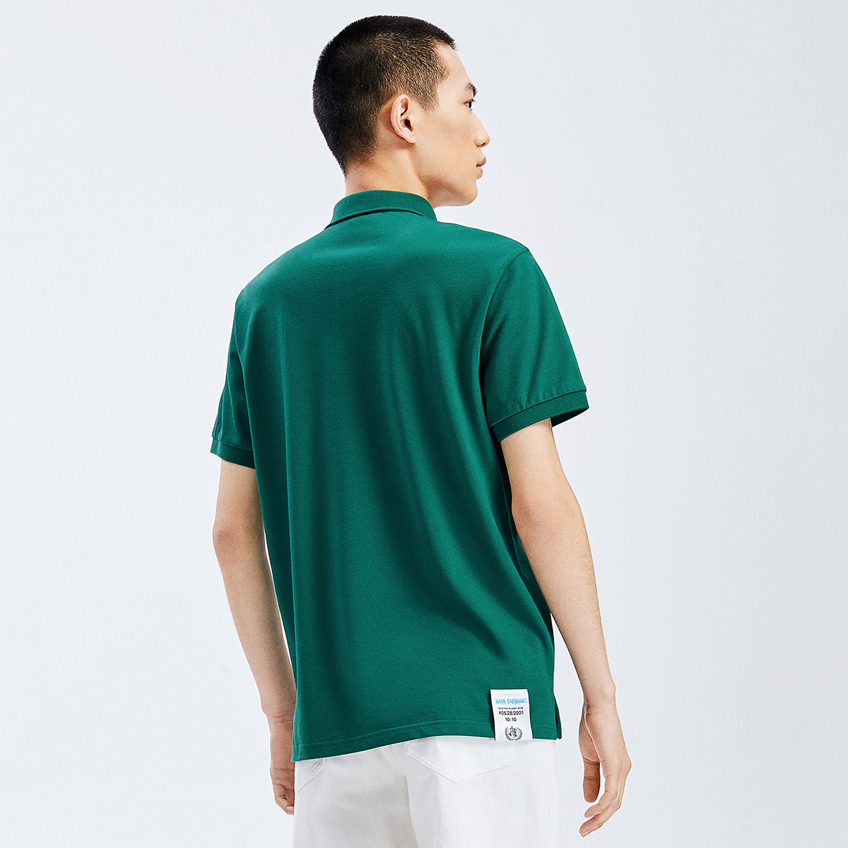 马克华菲官方旗舰店马克华菲Polo衫潮男士夏季新款情侣卡通刺绣ins保罗翻领短袖1