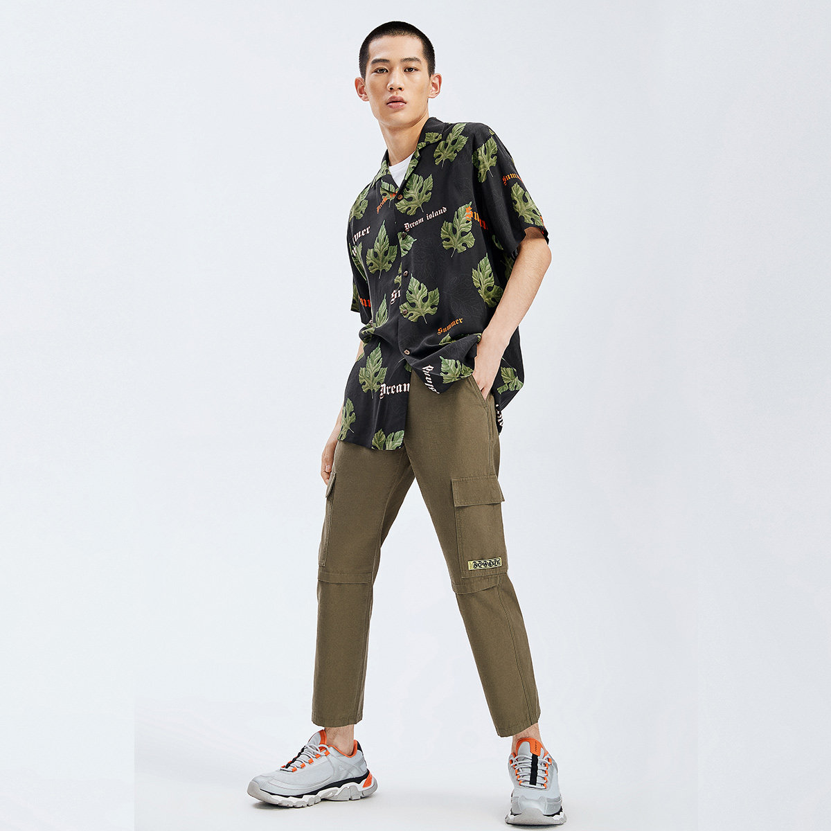 马克华菲短袖男2020夏季新款衬衫 马克华菲衬衫