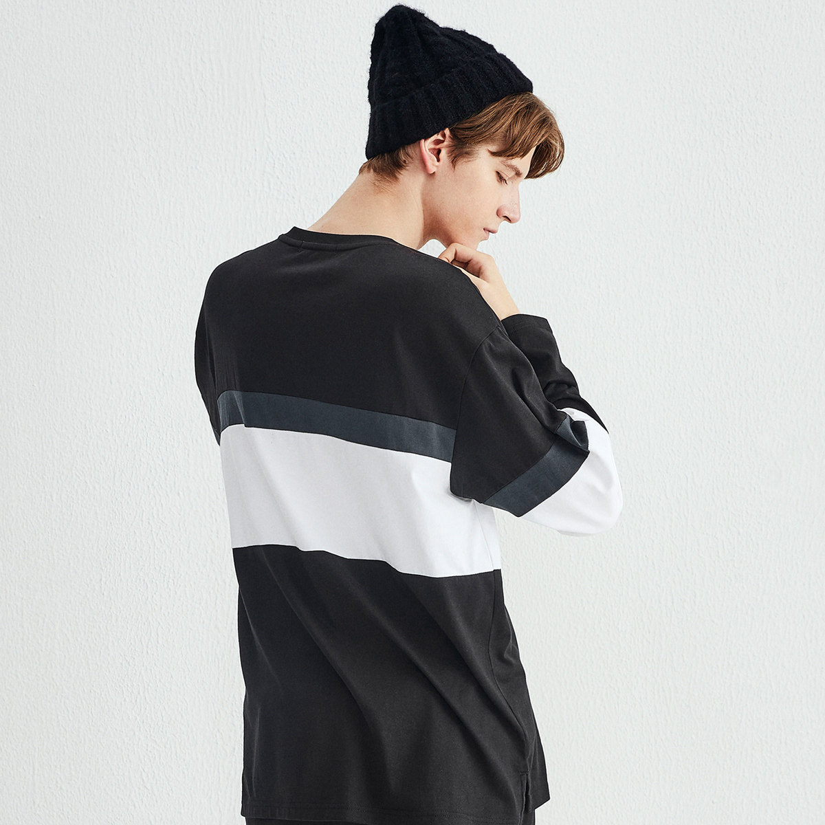 马克华菲长袖男士春秋新款潮流t恤 马克华菲T恤