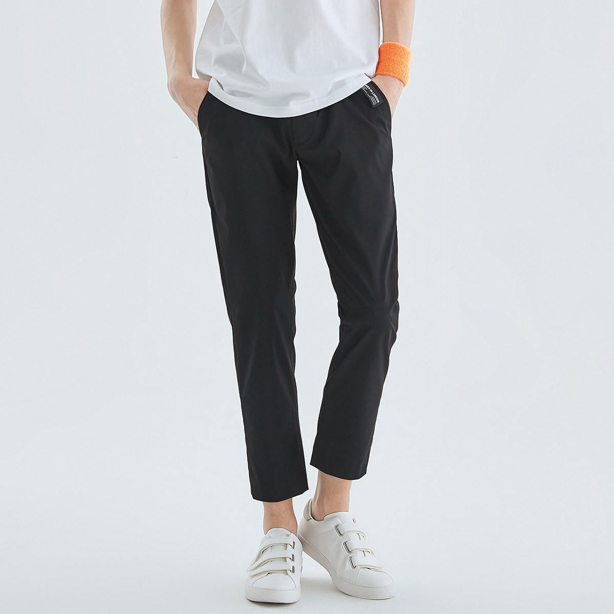 马克华菲男士夏季帅气简约休闲裤 马克华菲休闲裤