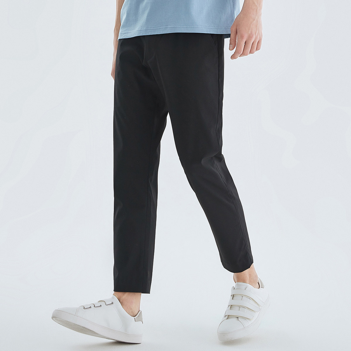 马克华菲男士夏季帅气简约休闲裤 马克华菲休闲裤