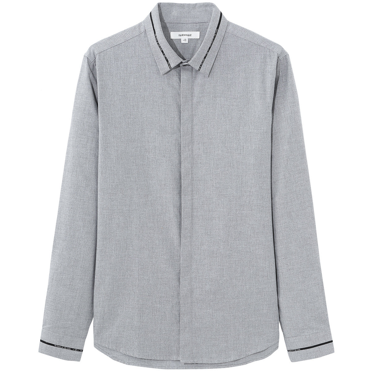 马克华菲长袖男春秋款韩版潮流衬衫 马克华菲衬衫