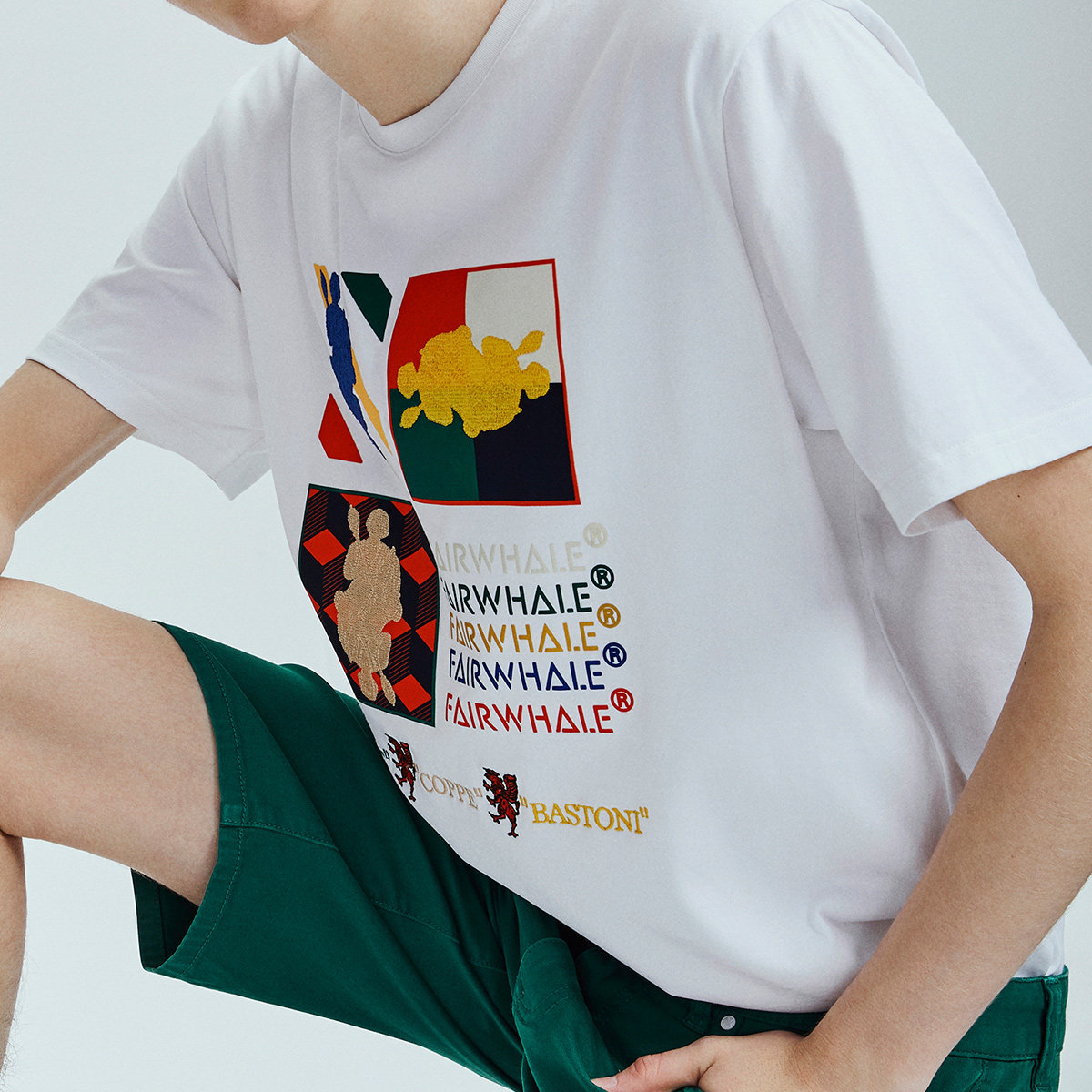 马克华菲短袖男款夏新款彩色t恤 马克华菲T恤