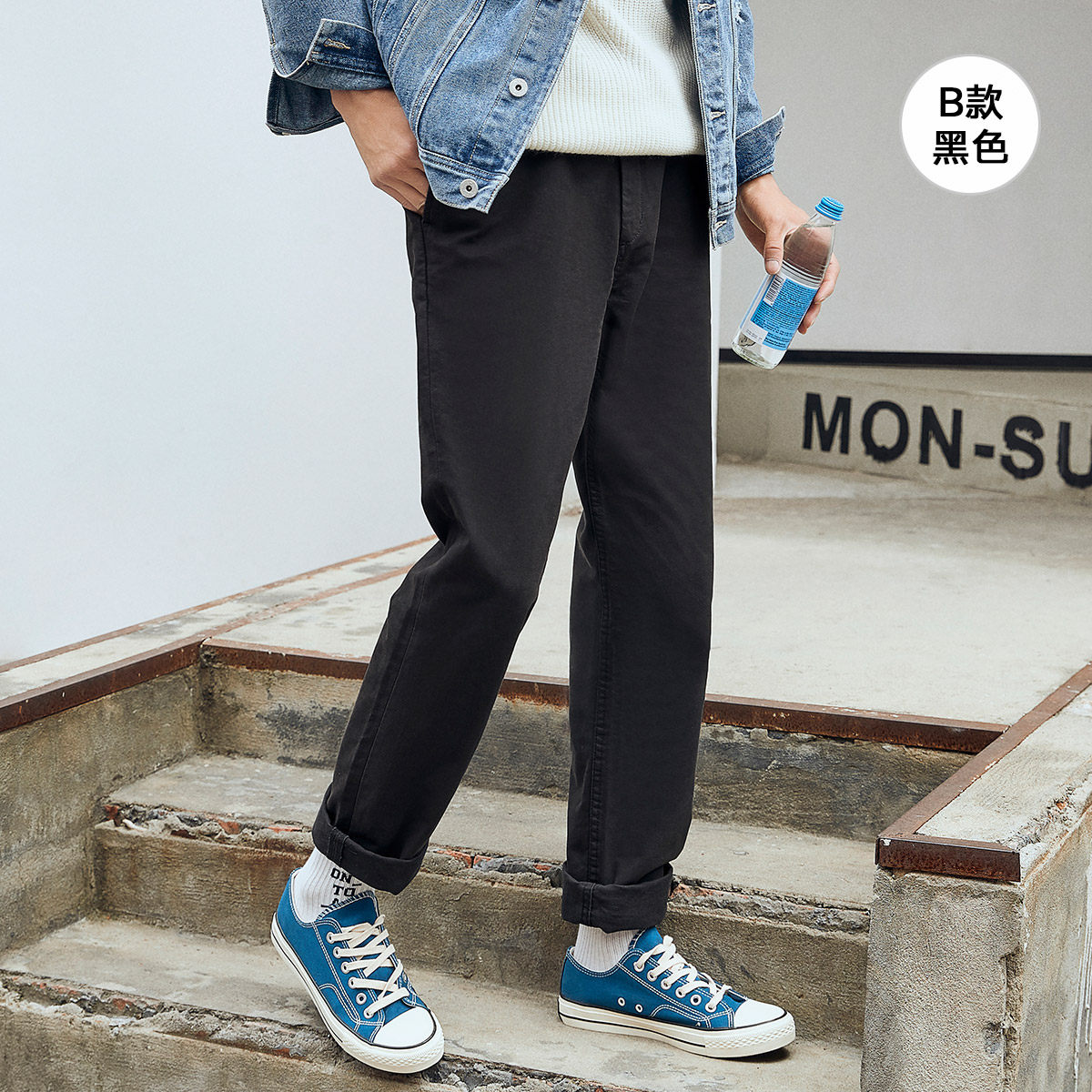  马克华菲休闲裤