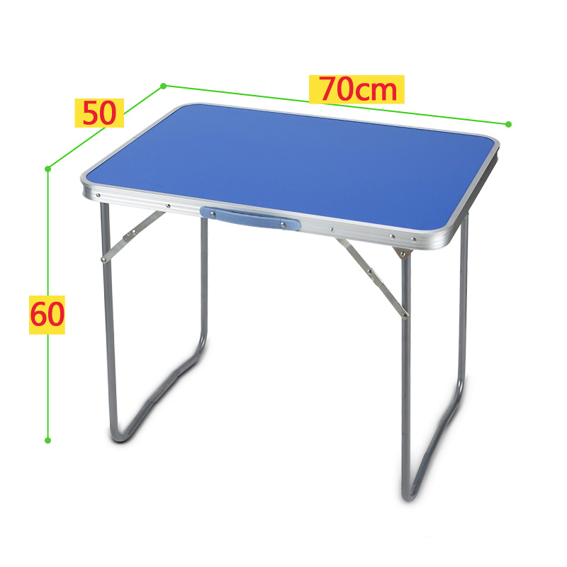 铝合金微型轻便折叠桌 户外出游便携宣传活动桌 招生作业小号桌子 - 图0