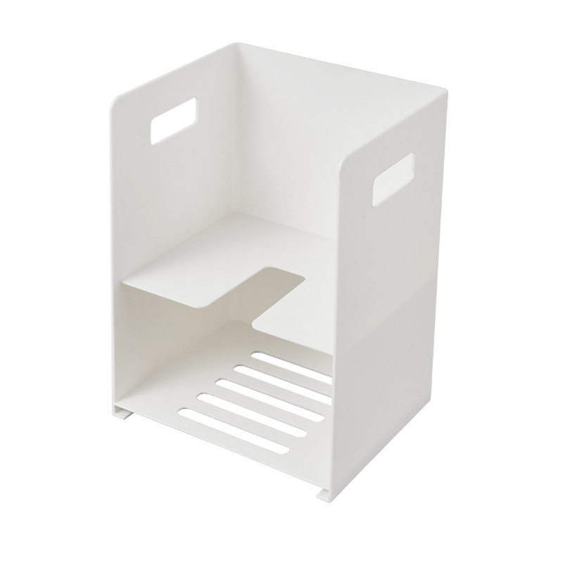 Toilet brush rack household toilet dredge toilet cleaning liquid double-layer toilet storage rack toilet storage box