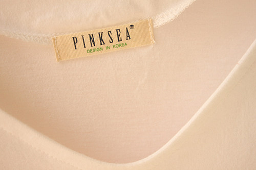 日系慵懒！春夏季新款短袖家居服女T恤V领性感纯棉睡衣宽松睡裙白 - 图0