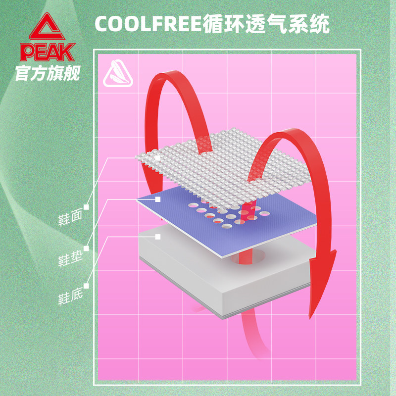 匹克态极轻灵3篮球鞋男蝴蝶穿花配色秋季新品实战球鞋低帮运动鞋