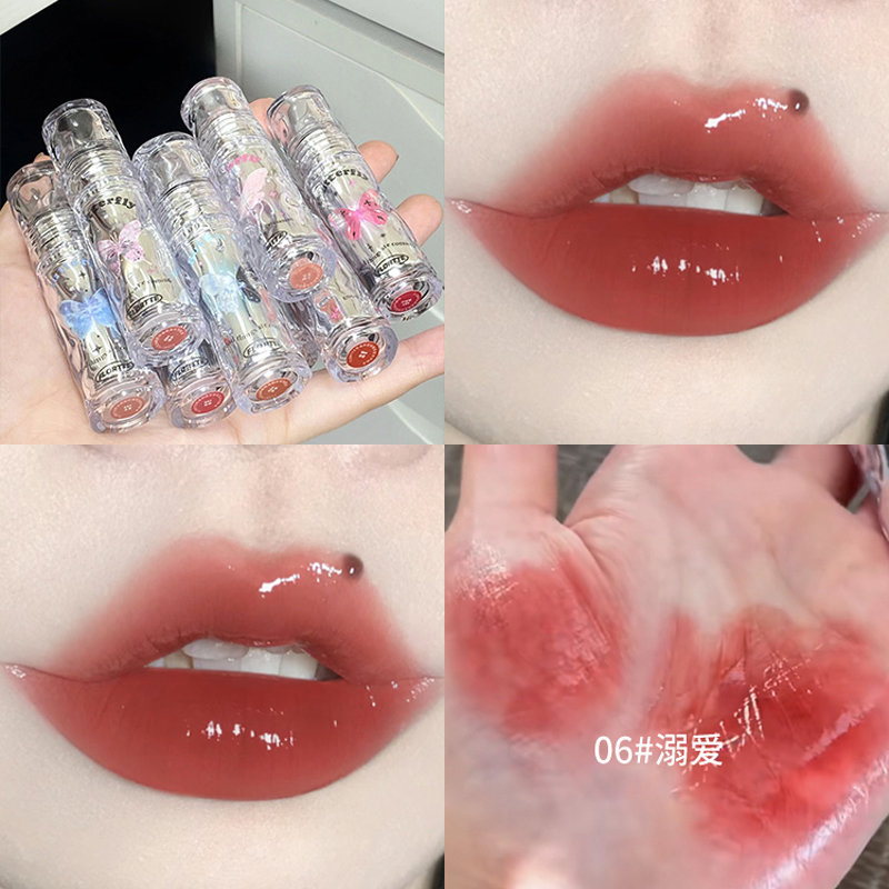 flortte花洛莉亚唇漆镜面水光唇釉嘟嘟玻璃唇唇蜜口红女落利 - 图1