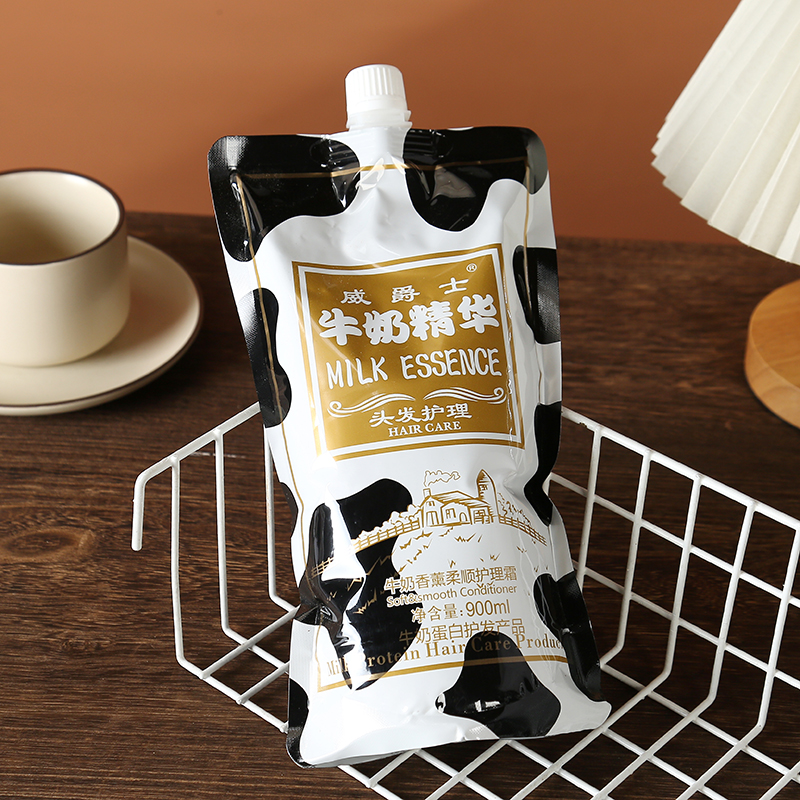 威爵士牛奶世家 香薰柔顺奶疗素水疗素护发素LPP发膜900ml - 图2
