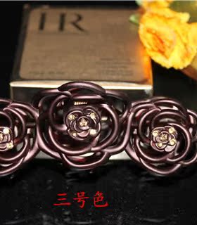 韩国进口头饰花朵镂空发夹