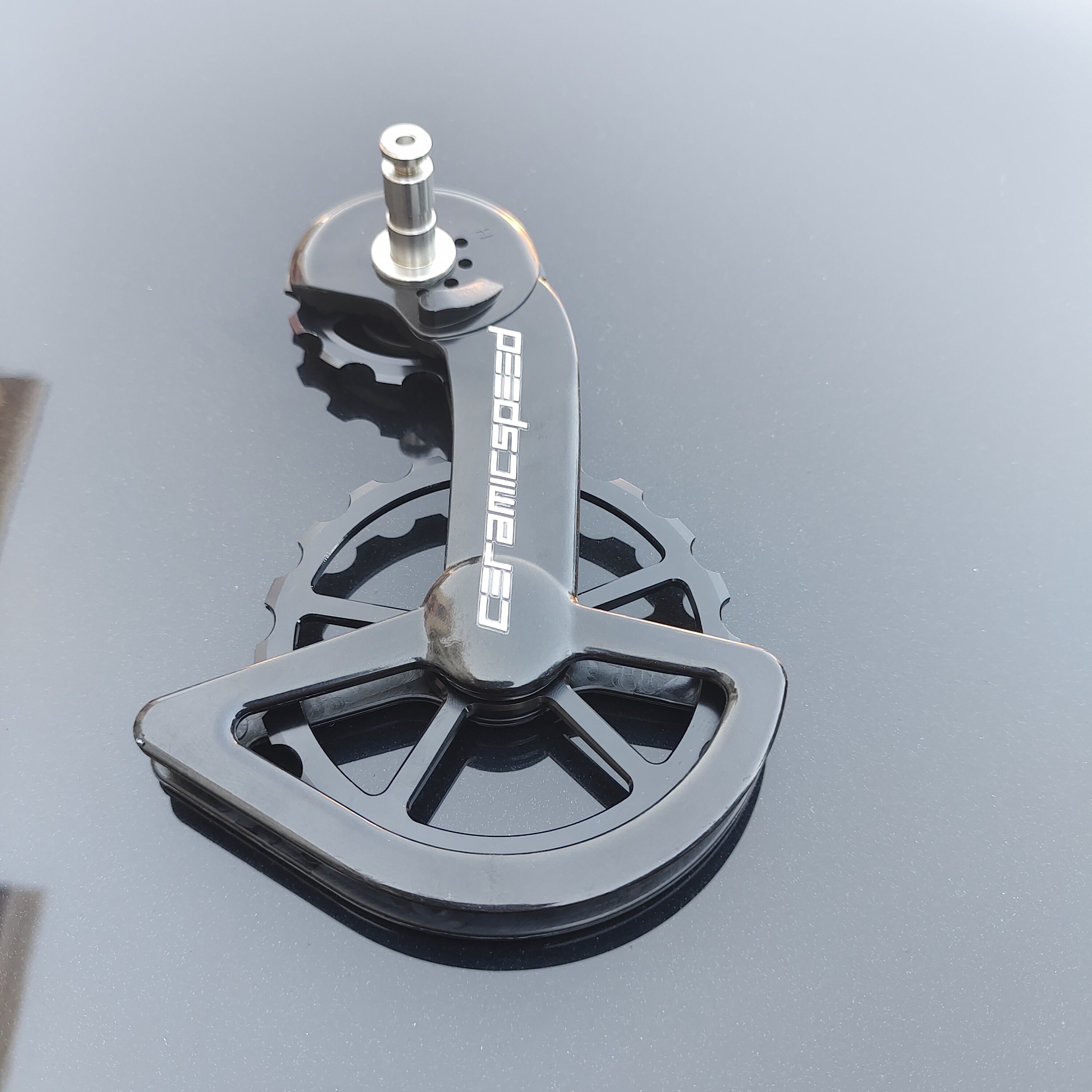 cs大鸡腿陶瓷轴承培林公路车自行车后拨纤维大导轮大滑轮ut r8000