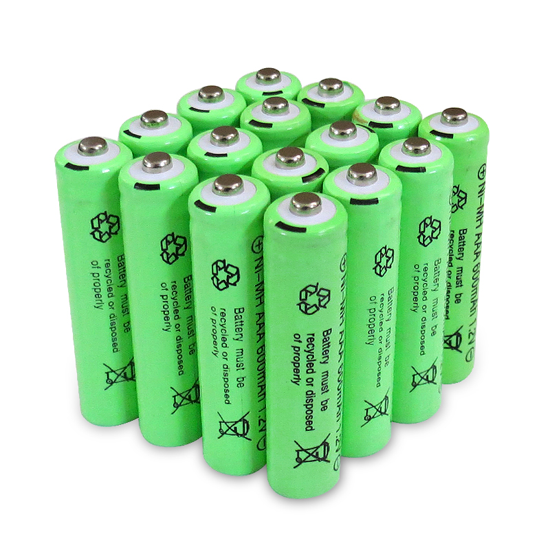 5号7号充电电池1.2VAAA大容量600mAh700mAh玩具充电套装充电电池 - 图1