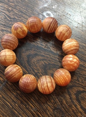 琥珀木手串明子木手串男手链龙血木手串全透光血龙木佛珠红木手串