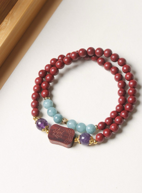 花蕊夫人合香珠手串天然玫瑰中药草本泥珠古法男女手链子舒缓情绪