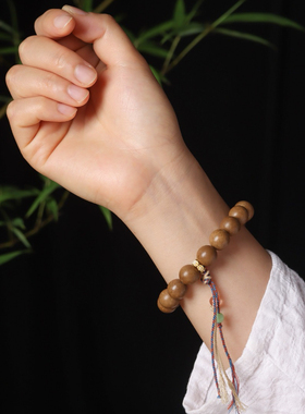 桂花合香珠手串女非遗中药香珠