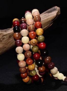 手串多宝珠108颗沉香木天然