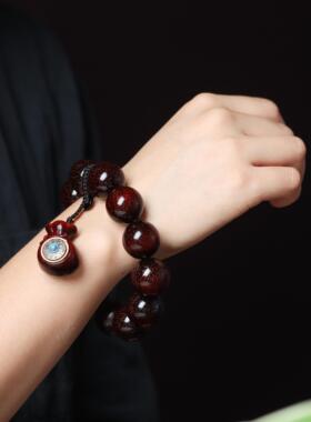 佛珠文玩木制单圈手链