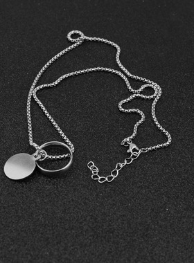 新款王一博同款戒指ins朋克吊坠