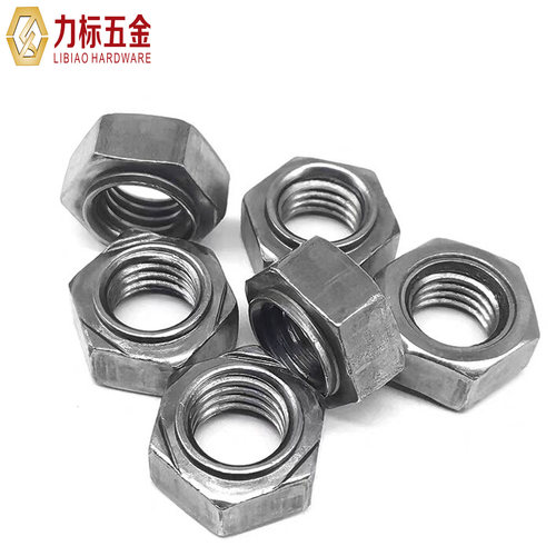 六角焊接螺母/点焊螺帽/无角焊接螺母/无焊点无脚焊接螺帽M3-M24-图1