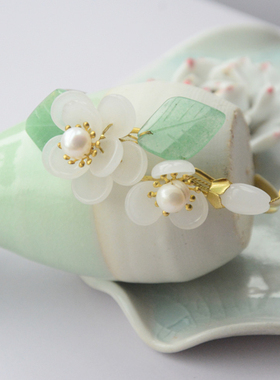 复古风饰品汉服发夹胸针戒指手镯