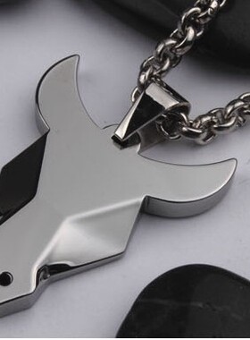 饰品吊坠生肖钨金男友