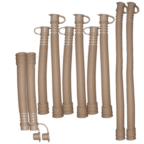 涌金泡脚器通用洗脚盆下排软管配件波纹管足浴盆放水管子排水管30 - 图1