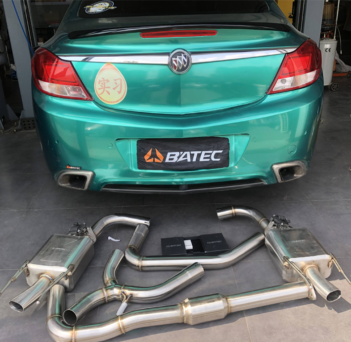 新君越 君威GS改装升级BATEC倍特阀门排气 电子阀门双出四出排气 - 图2
