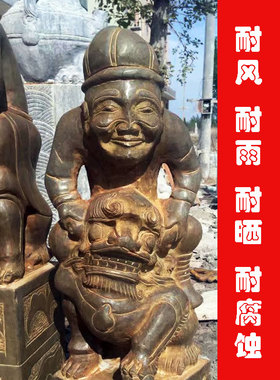 仿古景观柱子家装拴马桩