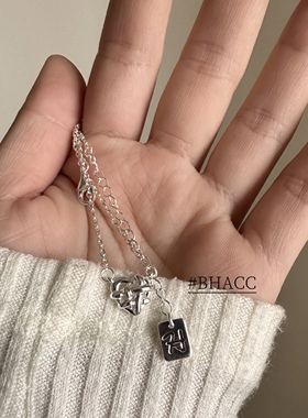 纯银延长链女S925银项链颈链包邮