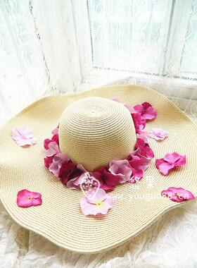 清货亏本拉菲草手工沙滩休闲