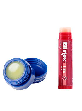 Blistex小蓝罐原味浆果唇膏套装