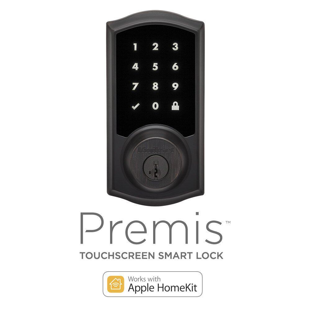 Kwikset weiser Premis触控siri语音密码蓝牙智能门锁 homekit..