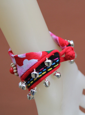 云南首饰品云南布艺首舞台小铃铛