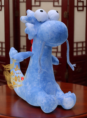 云南民族风扎染蓝染布艺家居摆件