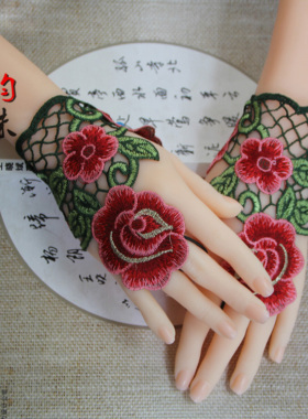 民族风刺绣薄款饰品手链