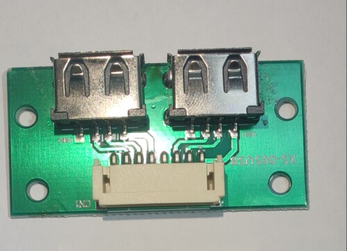 机箱内置USB2.0转接头主板USB2.0插针转扩展8针双USB口 - 图0