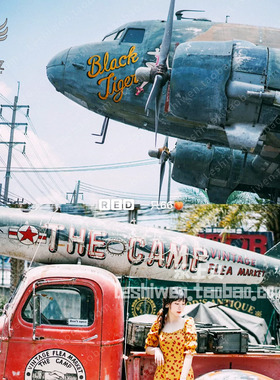 模型商场美陈工业风创意摆件