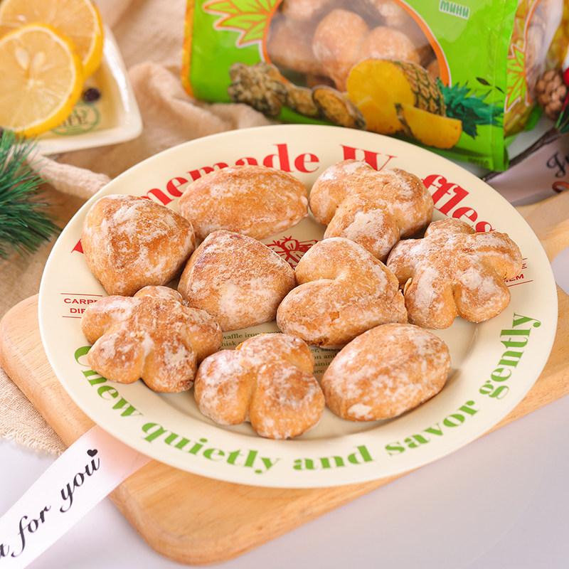 俄罗斯进口香蕉味光头饼干发酵老怀旧零食小麦粗粮面包零食品早餐,淘宝优惠券,粉丝福利购,淘宝优惠卷