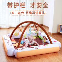 Baby Toy Pedantic Piano Fitness Rack Instrumental 0-3-6 Month Guardrails Puzzle Music Early To Teach Newborn Gifts