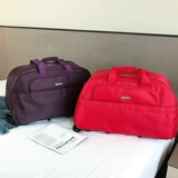 Чемодан для путешествий, вместительная и большая сумка через плечо, водонепроницаемая складная портативная сумка для путешествий, в корейском стиле