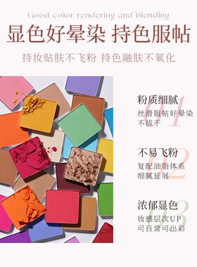 卡梅拉十八色低饱和纯欲风眼影盘
