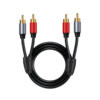 Emate double lotus audio cable 2rca two-to-two high-frequency fidelity speaker cable connected to the audio amplifier signal cable