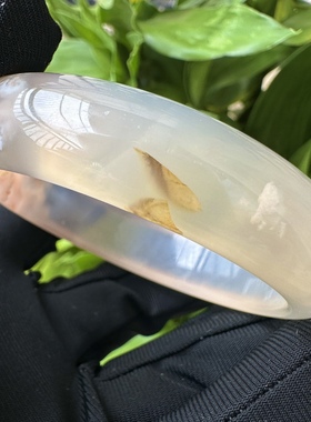 冰透樱花网红百搭风海洋玛瑙手镯