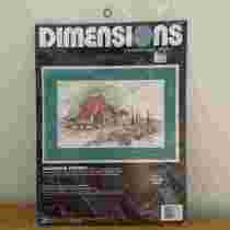 DIM-03683 Shu sunflower Cottage Scenery Cross Embroidered electronic map Reploding Source File XSDs