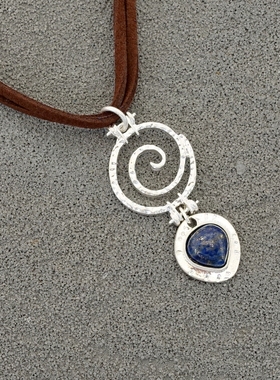 拉睦RLM SOHO青金石西洋欧美波西米亚部落民族风复古VINTAGE项链