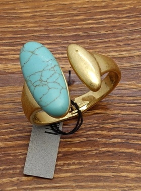 西洋欧美风设计师腔调森女文艺范舞台走秀场潮人个性重磅弹力手镯