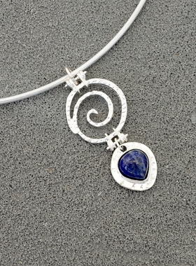 拉睦RLM SOHO青金石镶嵌度假摄影宴会派对潮人休闲风别致个性项圈