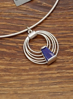 西洋欧美风石头镶嵌设计师腔调森女文艺范别致个性项圈