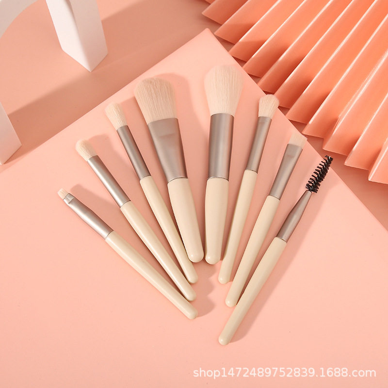 化妆刷全套8支初学者旅行刷子眼影刷高光腮红刷平价学生美妆工具,淘宝优惠券,粉丝福利购,淘宝优惠卷